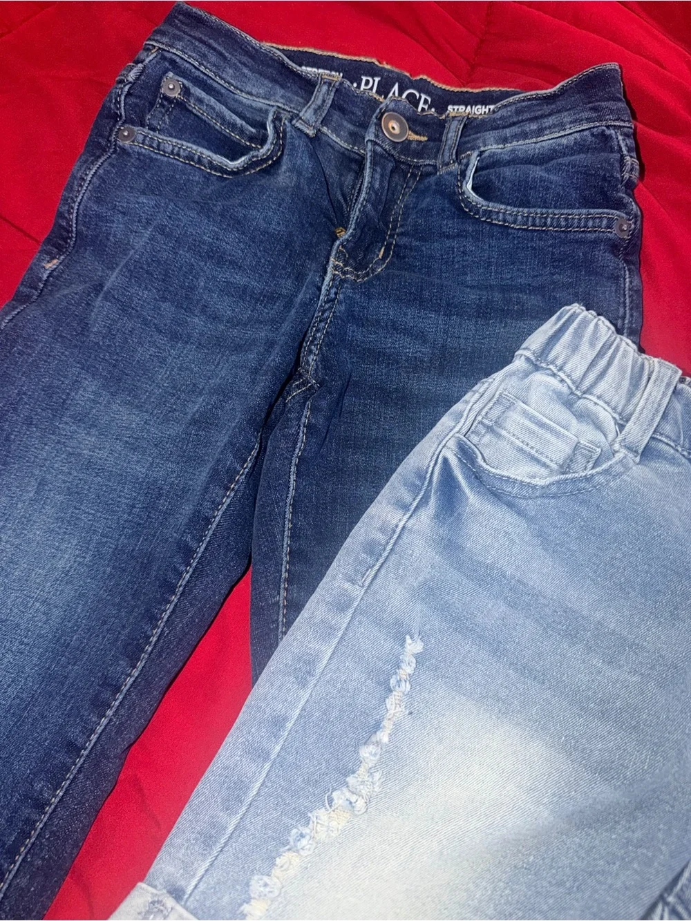 Kids Boys 6T Light Wash Distressed Denim Shorts Bundle